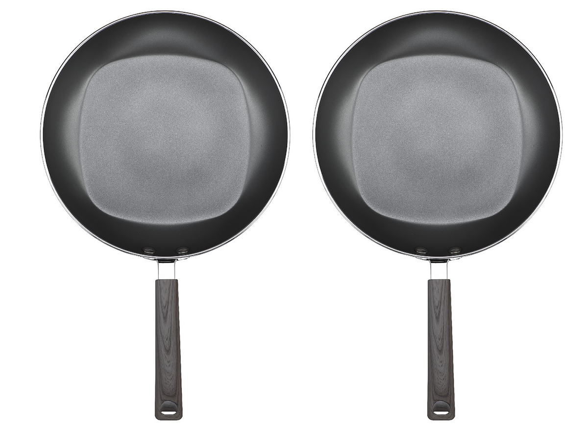12 inch Large Nonstick Frying Pan with Lid, Carbonize also