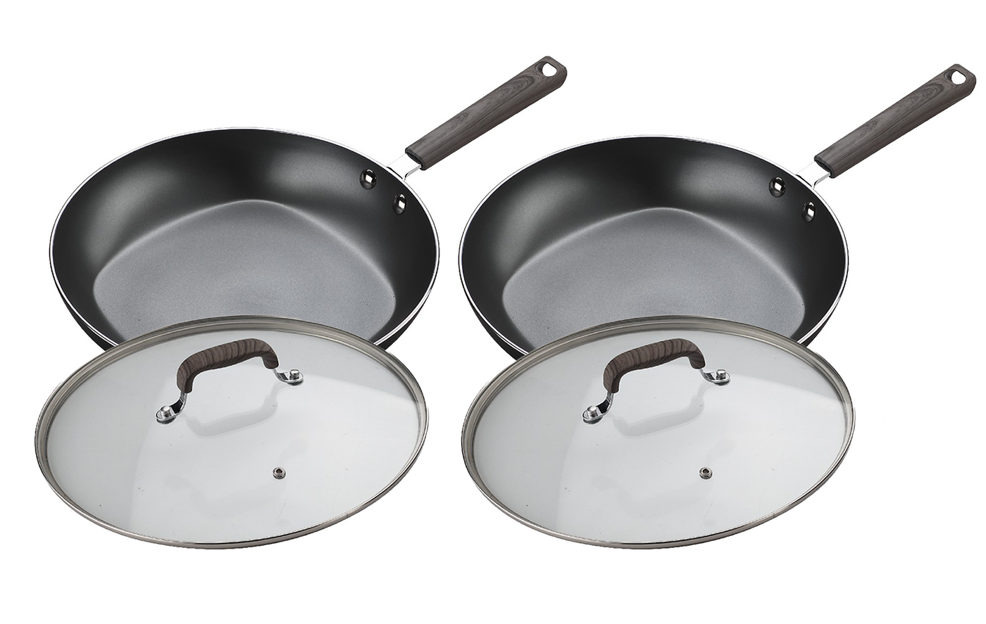 12 inch non stick frying pan with lid deals
