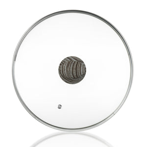 12 Inches Classic Fry Pan Glass Cover Lid